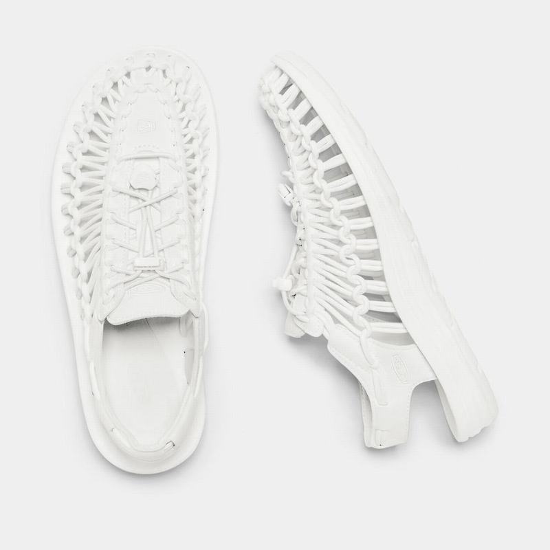 Sandalias Keen Hombre Colombia - Keen Uneek Monochrome Blancas (XEJWP5894)